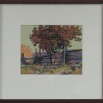 The Old Rail Fence, by Franz Johnston