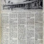 Architectural concept drawing of the West Vancouver War Memorial Library by architect R.A.D. Berwick, sketched by artist R. J. Thorn appearing in The Vancouver Daily Province (Magazine Section), August 5, 1950. 
West Vancouver Memorial Library Digital Database – 4768.WVML
